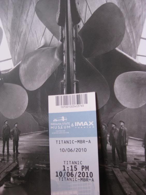 titanic museum ticket
