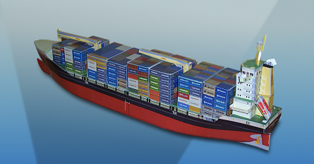 Cargo ships that take passengers image