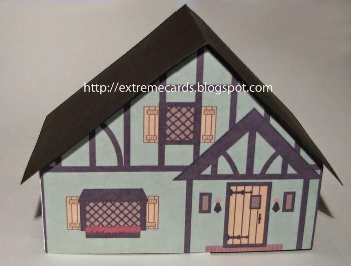 designer from vintage papercraft  Carol Inspired Extreme roman dollhouses ,  , by real buildings