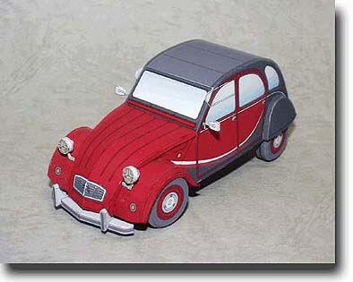 Old Citroen Paper Cars by Hisa Carros Antigos da Citroen