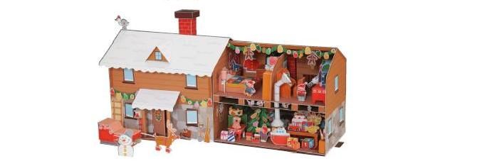 PAPERMAU: Santa Claus House Diorama - by Canon - Casa do 