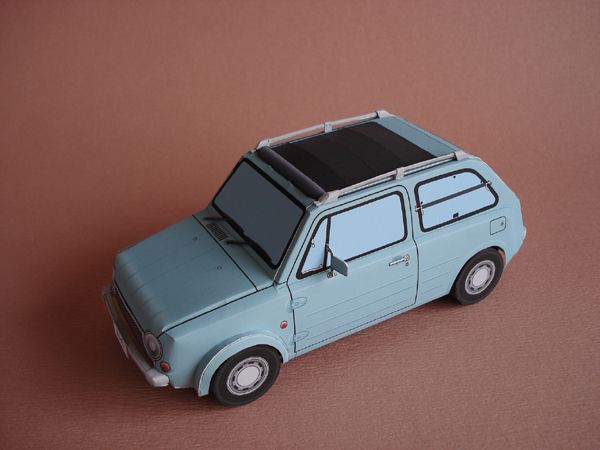 Nissan papercraft model #10