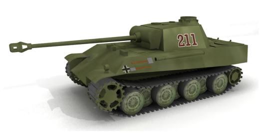Papermau Ww2 German Tank Panzerkampfwagen V Panther Ausf G By Paper
