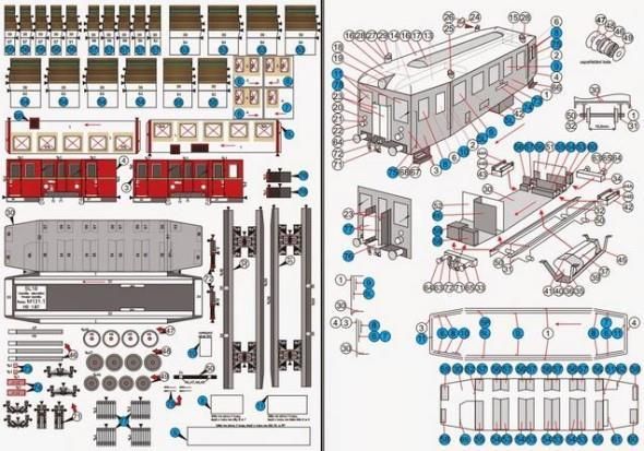 PAPERMAU: Czech Railway Wagon Paper model In HO Scale - by Luboslav 