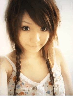 crazy asian hairstyles. cute asian hairstyle.