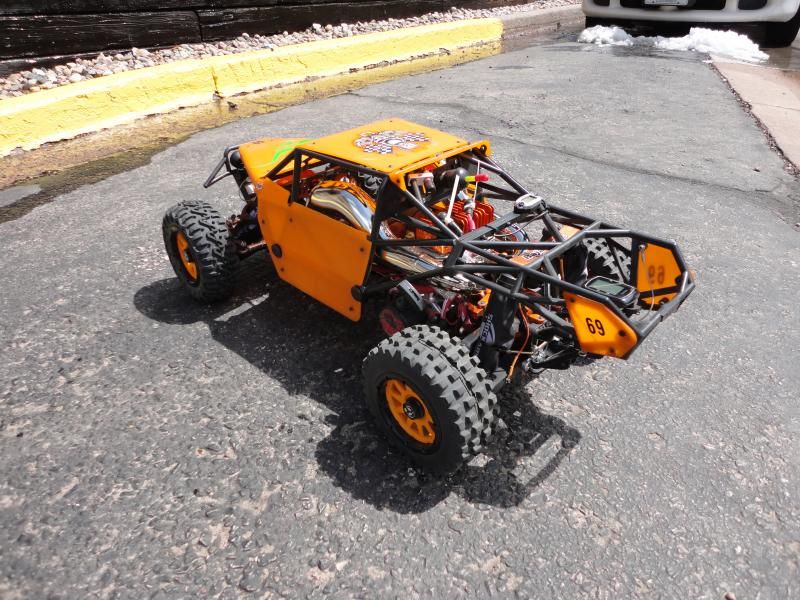 obr twin 57cc rc car