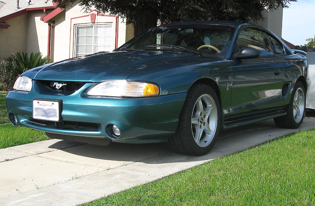 Green 97 Mustang