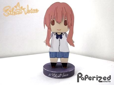  photo A Silent Voice - Shoko Nishimiya Papercraft  via Papermau 02_zps9tqje4o8.jpg