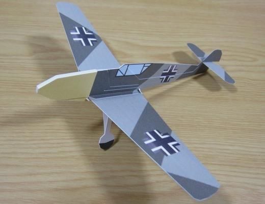  photo Messerschmitt Bf109E papercraft via Papermau 001_zpsxwwsspdg.jpg