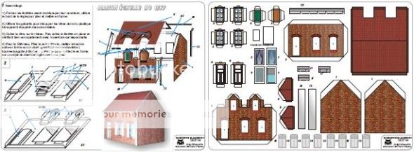 PAPERMAU: Classic French Architectural Paper Models - by Amiga Maquette